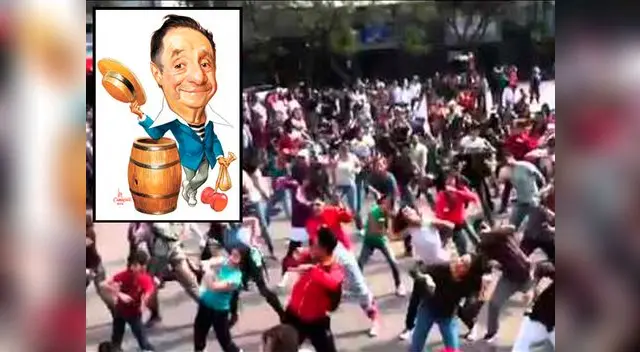 Recuerda el flashmob que hicieron en honor de 'Chespirito' en 2012. Recuerda el flashmob que hicieron en honor de 'Chespirito' en 2012.