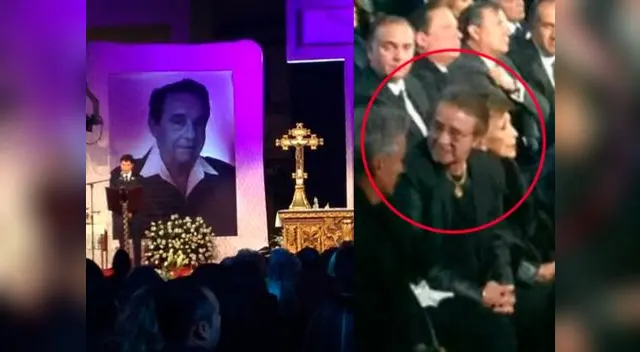 'Kiko' asistió a misa de Roberto Gómez Bolaños, 'Chespirito'.