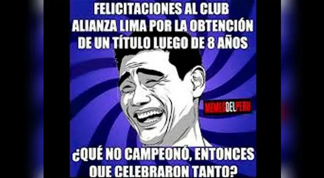 Mira los memes del Alianza Lima vs. Sporting Cristal