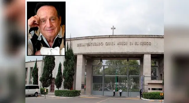 'Chespirito' fue enterrado en el Panteón Francés del DF.