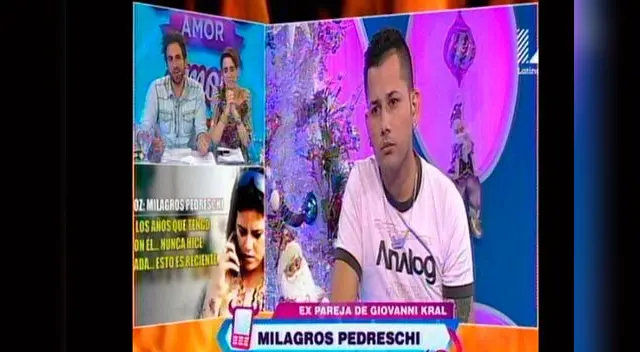 Milagros Pedreschi dijo que Giovanni Kral no quiso estrangularla. Milagros Pedreschi dijo que Giovanni Kral no quiso estrangularla.