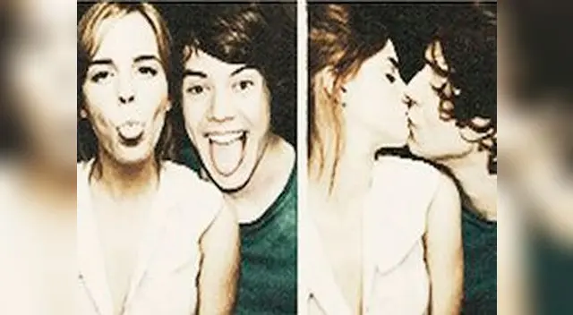 Fotomontaje elaborado por fans de Harry Styles y Emma Watson.
