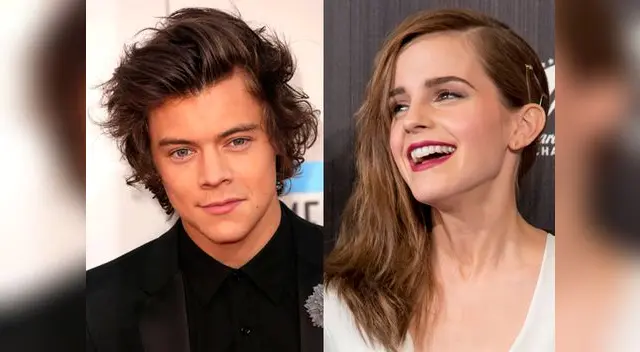 Harry Styles y Emma Watson estarían juntos según el imaginario de sus fans.