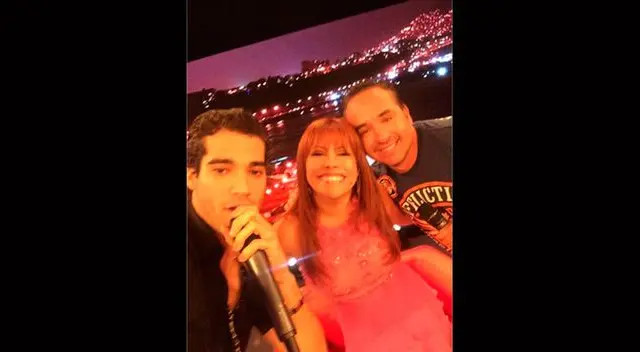 Magaly provoca a Melissa con este selfie. Magaly provoca a Melissa con este selfie.