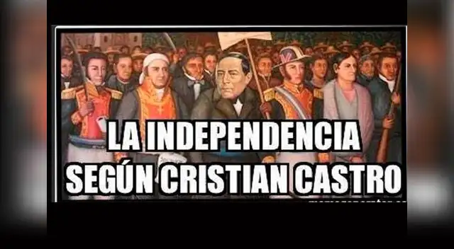 Cristian Castro volvió a meter la pata sobre historia mexicana. 