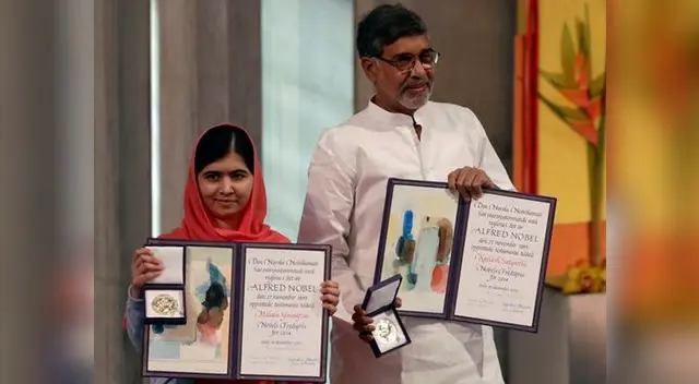 Kailash Satyarthi y Malala Yousafzai recibieron el Premio Nodel de la Paz Kailash Satyarthi y Malala Yousafzai recibieron el Premio Nodel de la Paz