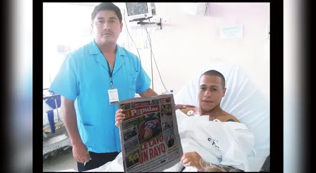 Su compañero Ríos y el línea Loayza también se vienen recuperando.