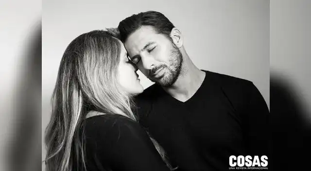 Claudio Pizarro en fotos para la revista Cosas.