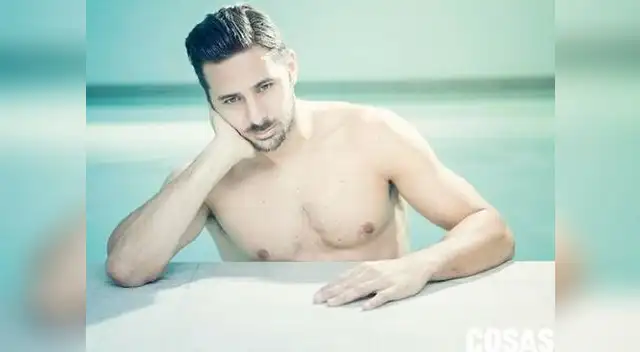 Claudio Pizarro en fotos para la revista Cosas.