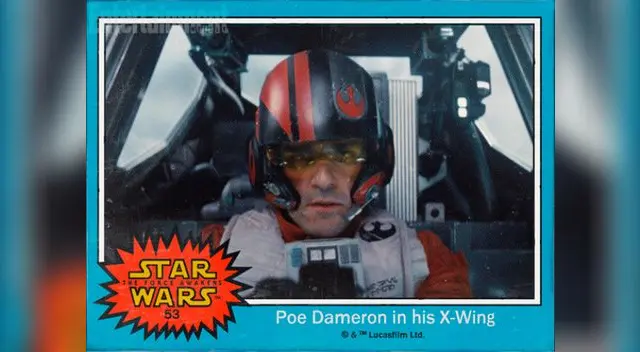 Oscar Isaac como 'Poe Dameron'.