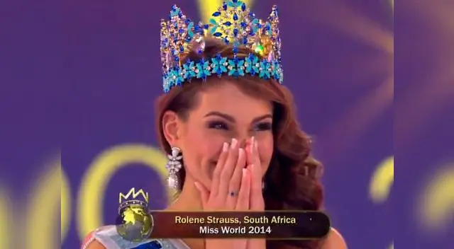 Rolene Strauss de Sudáfrica fue elegida Miss Mundo 2014