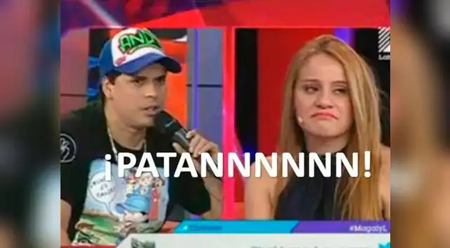 Memes critican a Andy V y Lourdes Sacín tras presentarse en programa de Magaly.