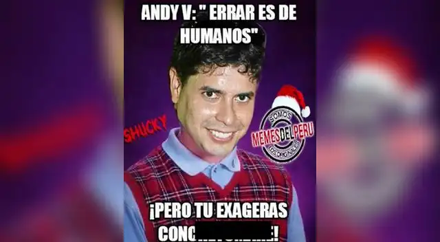 Memes critican a Andy V y Lourdes Sacín tras presentarse en programa de Magaly.
