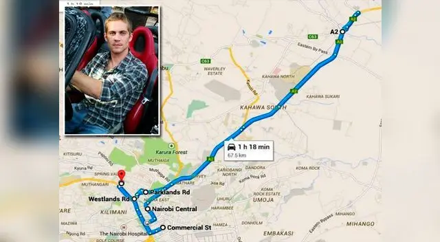 Paul Walker ya tiene una ruta en su honor.