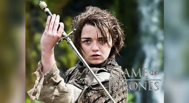 Arya stark sufrirá un cambio de look en Quinta Temporada de 'Game of Thrones'.