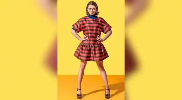 Maisie Williams en una irreverente sesión de fotos para The Guardian.
