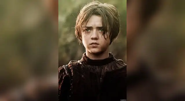 Arya Stark cortó su cabello para la segunda y tercera temporadas.
