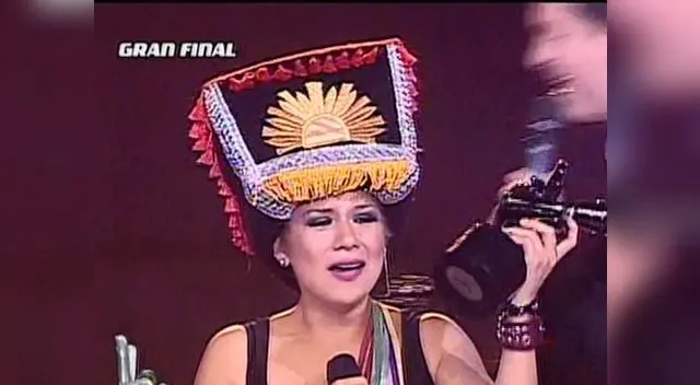 La nueva ganadora de 'La voz Perú'.