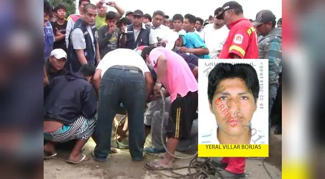 Trabajadores y bomberos lucharon por horas para rescatar los cadáveres de los tres trabajadores muertos dentro del pozo. Trabajadores y bomberos lucharon por horas para rescatar los cadáveres de los tres trabajadores muertos dentro del pozo.