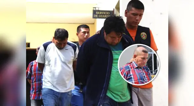 Los detenidos al momento de ser llevados a la sede policial trujillana. Los detenidos al momento de ser llevados a la sede policial trujillana.