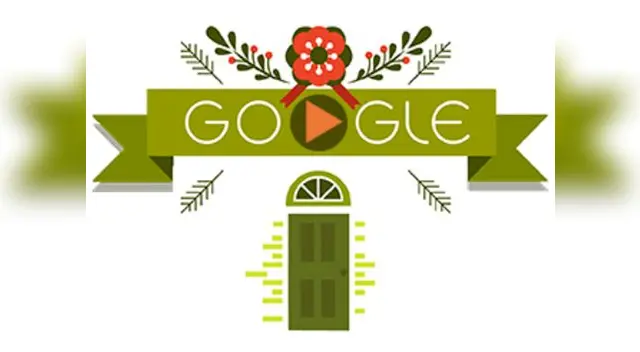 Google sorprende con un nuevo doodle navideño. Google sorprende con un nuevo doodle navideño.