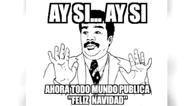 Redes Sociales viven la Navidad con divertidos memes.