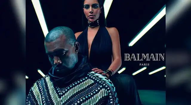 Kim Kardashian y Kanye West se lucen en una sexy sesión de fotos de Balmain. Kim Kardashian y Kanye West se lucen en una sexy sesión de fotos de Balmain.