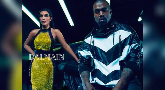 Kim Kardashian y Kanye West se lucen en una sexy sesión de fotos de Balmain. Kim Kardashian y Kanye West se lucen en una sexy sesión de fotos de Balmain.