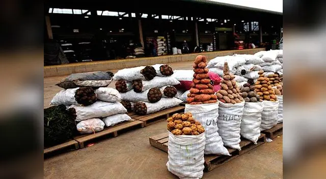 El Gran Mercado Mayorista de Lima.