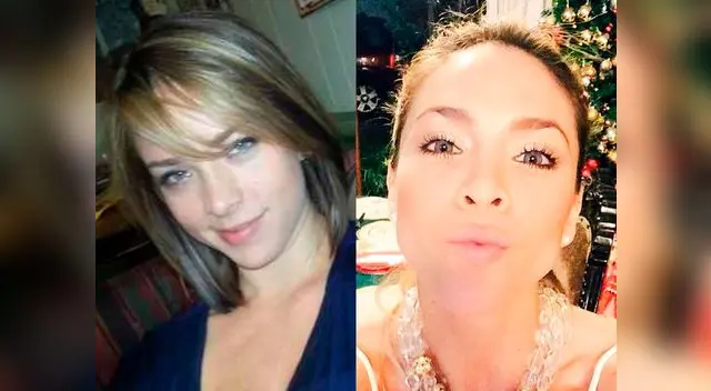 Sierra Sanders (izq.) guarda un impresionante parecido con Sheyla Rojas (der.)