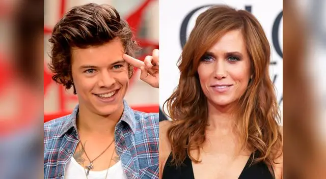 Captan a Harry Styles en divertido baile con la actriz Kristen Wiig. Captan a Harry Styles en divertido baile con la actriz Kristen Wiig.