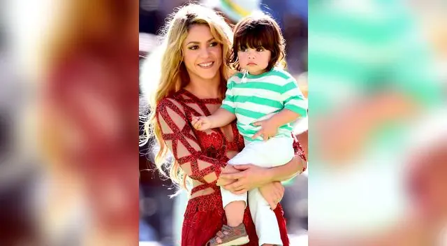 Shakira y Milan Piqué.