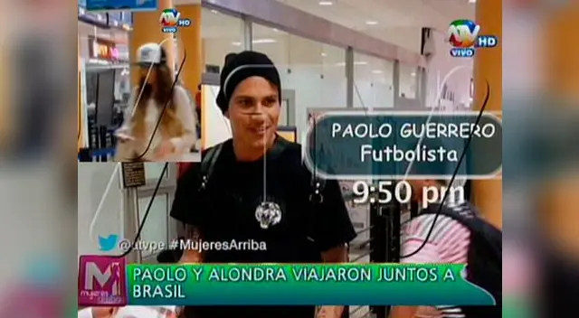 Alondra y Paolo en el aeropuerto Jorge Chávez Alondra y Paolo en el aeropuerto Jorge Chávez