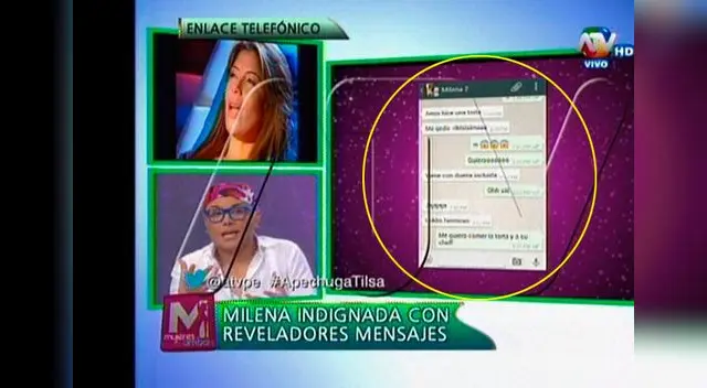 Milena Zárate habría sido infiel a su argentino. 