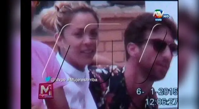 Sheyla Rojas y Antonio Pavón fueron vistos besándose. Sheyla Rojas y Antonio Pavón fueron vistos besándose.