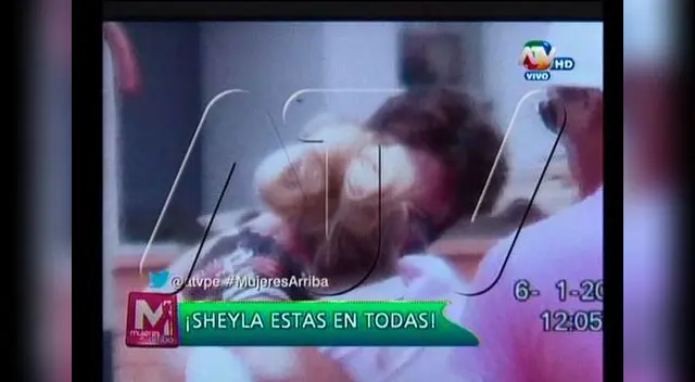 Sheyla Rojas y Antonio Pavón fueron vistos besándose. Sheyla Rojas y Antonio Pavón fueron vistos besándose.