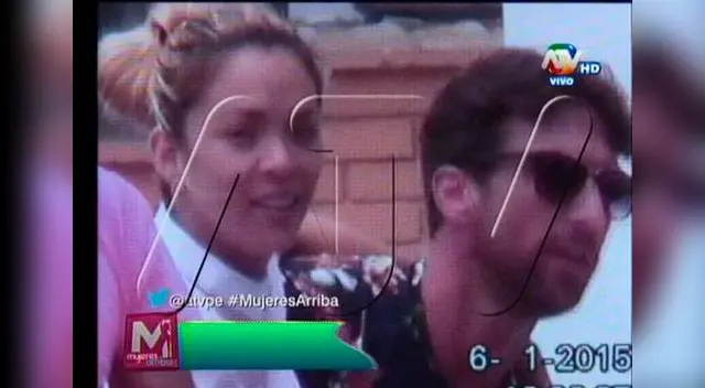 Sheyla Rojas y Antonio Pavón fueron vistos besándose. Sheyla Rojas y Antonio Pavón fueron vistos besándose.