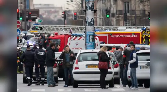 Cerco policial para atrapar a secuestradores en una parte norte de París.