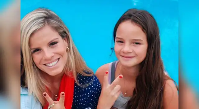 Thamara, la hermanita de Alejandra. 