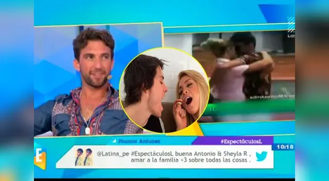 Antonio Pavón habló claro de Sheyla y Patricio. 