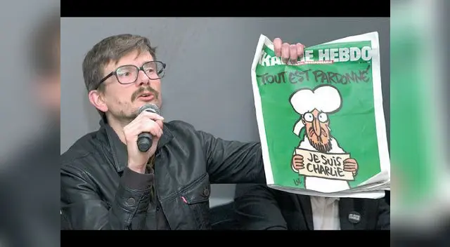 Dibujante se emocionó al presentar nuevo número de publicación.