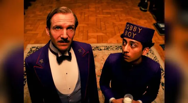 'El gran hotel Budapest'.