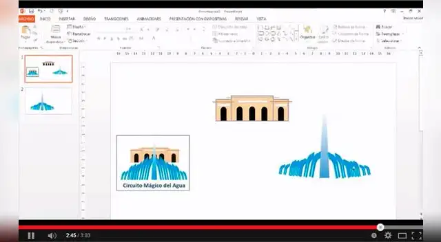 Creador del vídeo indica que logo lo hizo en 15 minutos Creador del vídeo indica que logo lo hizo en 15 minutos