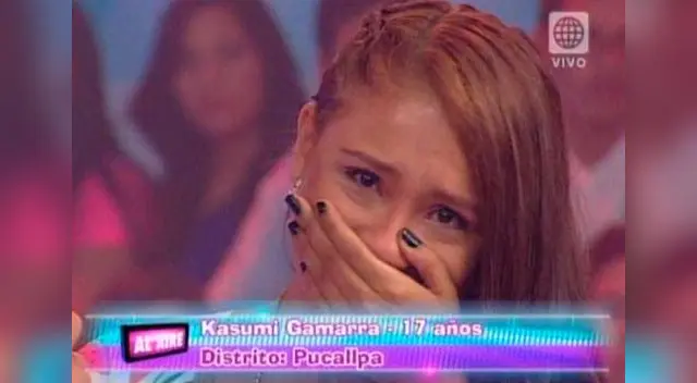 Adolescente rompió en llanto al no pasar casting. Adolescente rompió en llanto al no pasar casting.