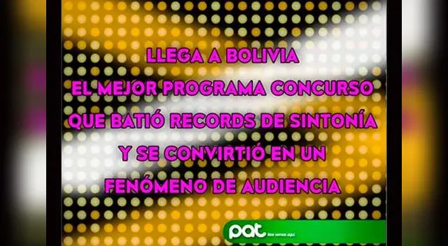 Estas son las expectativas en Bolivia por reality. Estas son las expectativas en Bolivia por reality.