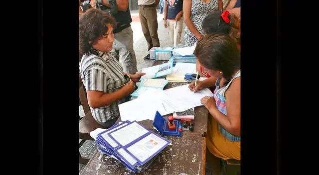 Ministerio hace precisiones sobre la matrícula.