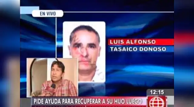Padre de menor que fue agredido. 