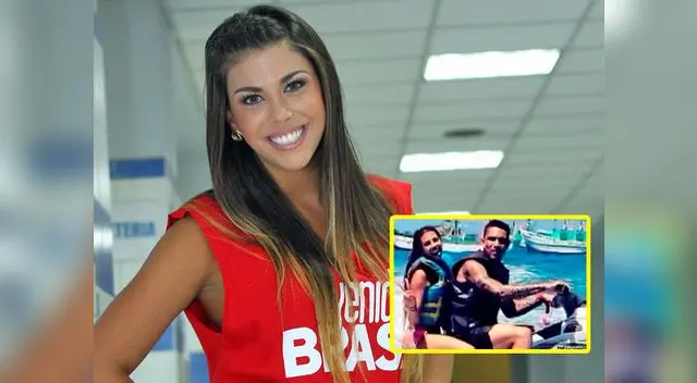 Modelo viajó ayer a Brasil. “Estoy feliz y emocionada”, afirmó.