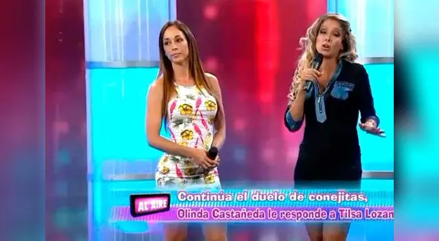 Olinda ataca a Tilsa en Al aire. 