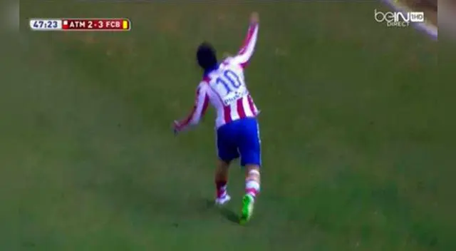 Su furia se desató luego que no le cobraran una falta.